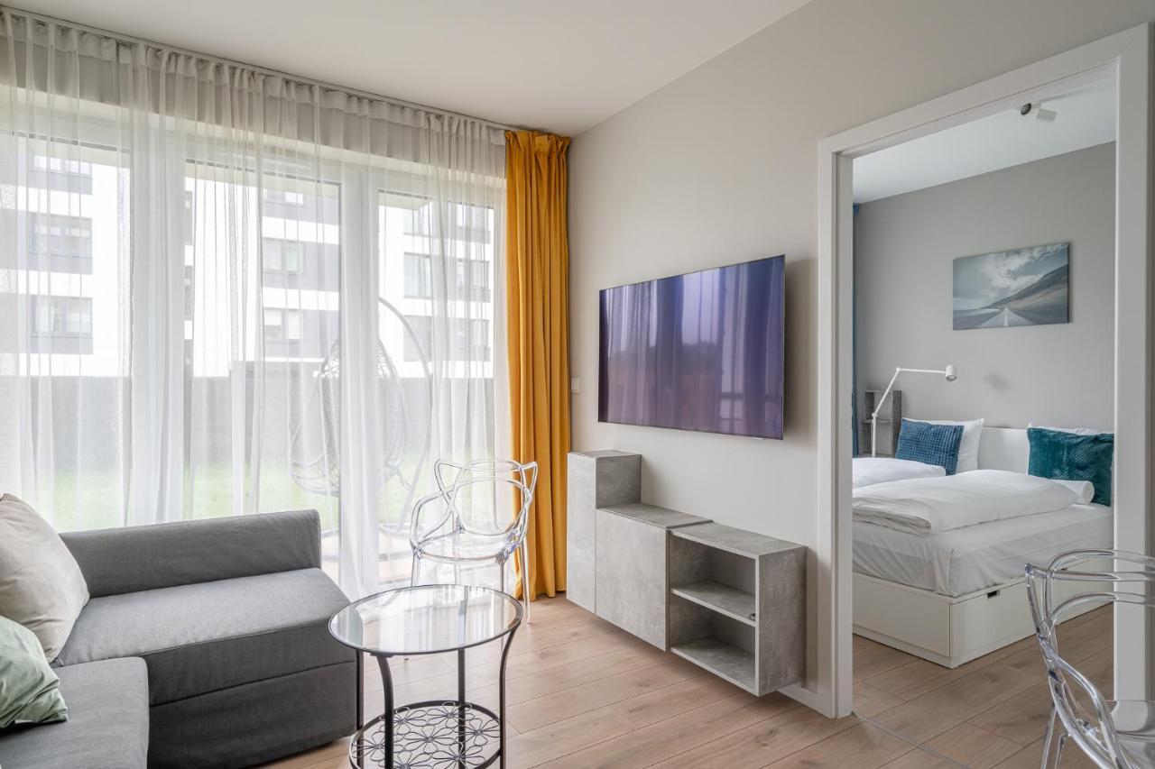 Apartamento Rentplanet - Port Popowice Breslavia Exterior foto